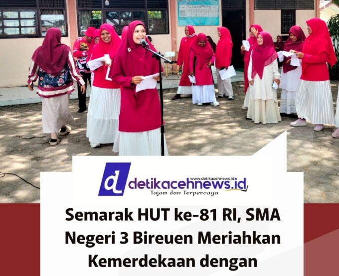 Semarak HUT ke-81 RI, SMA Negeri 3 Bireuen Meriahkan Kemerdekaan dengan Aneka Lomba